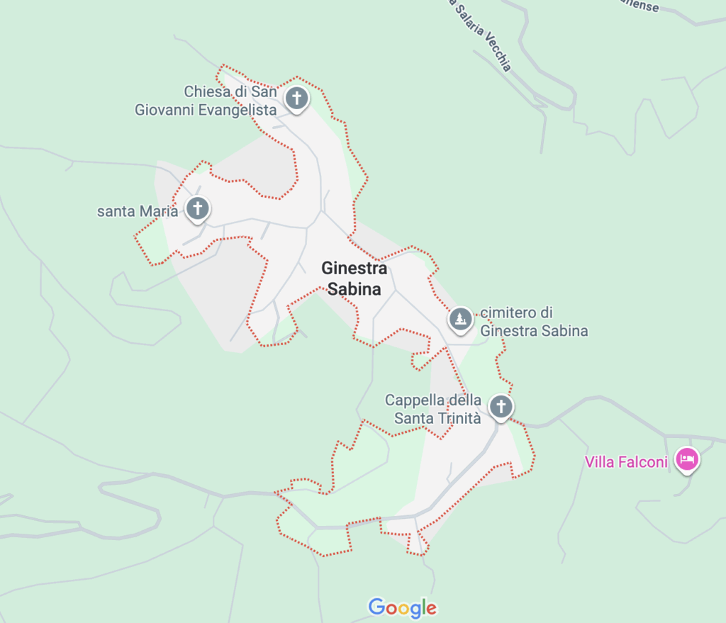 Ginestra Google Maps